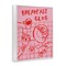 Stupell Industries Breakfast Club Doodles Framed Giclee, design by Jenaya Jackson